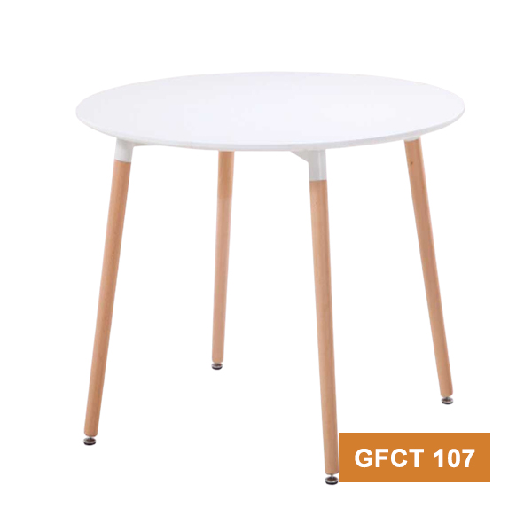 White Cafe Table
